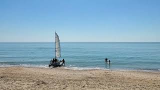 Веселовка. Пляж Черного моря.  Так не хочется уезжать