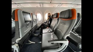 On board the first JetBlue A220