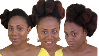 HOW TO STYLE 4c NATURAL HAIR ] HAIRSTYLE COMILATION