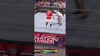 Osama Bin Laden vs drunk Cristiano Ronaldo #wwe2k23 #cristianoronaldo #osamabildan #short #wwe