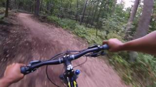 Feiyu Tech FY WGS Wearable Gimbal Mountainbike test - MTB Route Leersum