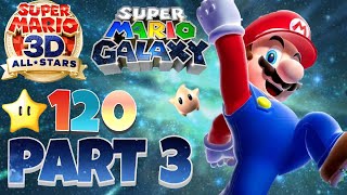 Super Mario 3D All-Stars - Super Mario Galaxy 120 Stars Part 3 (NO COMMENTARY)