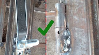 welding tips and tricks_welding projects_welder door