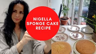 Easy & delicious sponge cake baked on Nigella's recipe | Birthday Cake