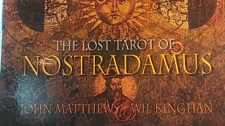 The Lost Tarot Of Nostradamus Unboxing