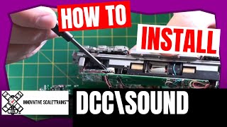 How To Install DCC\Sound in C44-9W from ScaleTrains - DaBob's ManCave