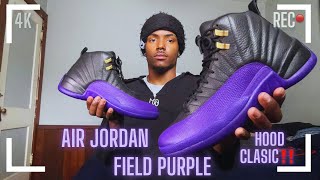 Air Jordan 12 Field Purple | Review Are They Worth It??#airjordan #sneaker #trending #fyp