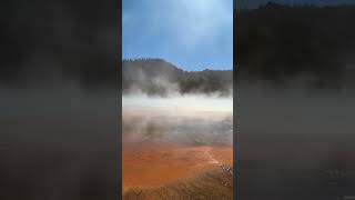 Exploring the GRAND PRISMATIC SPRING in Wyoming, USA   Must See!  #travel