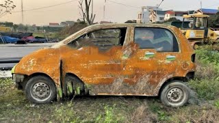 Restoring a 1988 Classic Car: From Old to Powerful Like New #restoration #amazing