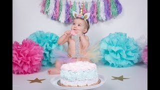 DIY UNICORN BIRTHDAY | BABY'S FIRST BIRTHDAY PARTY | UNICORN THEME