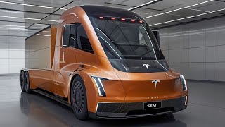 2025 Tesla Semi: Unleashing the Future of Electric Freight Trucks