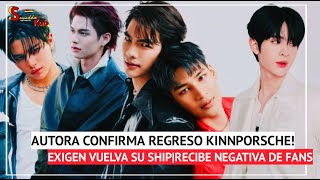 AUTORA ANUNCIA REGRESO KP|EXIGEN VUELVA SHIP|PERDONA A ACTOR BL|PIDEN NO SEPARACION|RECIBE NEGATIVA