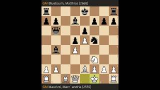 Marcandria Maurizzi vs Matthias Bluebaum- Grand Swiss 2023, Round 2