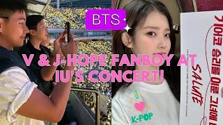 BTS’s J-Hope & V Attend IU’s Concert – Heartwarming Moments!