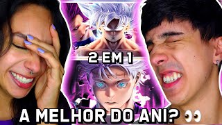 REACT - Evolução | Goku, Vegeta e Gohan Feat: Okabe, Ishida e Shooter & Yuta Okkotsu | AMOR | AniRap