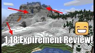 Minecraft 1.18 Experimental World!