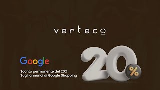 verteco.shop - CSS - Sconto del 20% sugli annunci di prodotti Google