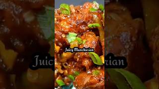 juicy manchurian at home | #shorts