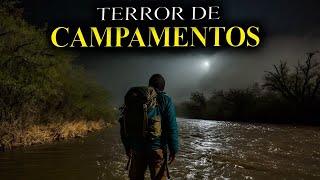 8 relatos de TERROR ocurridas en CAMPAMENTOS / HISTORIAS REALES / RELATOS DE TERROR DE SUNO