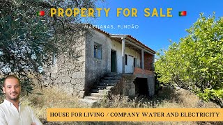 🇵🇹 40 000€ property for sale with water, electricity from the company and license to live