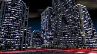 City Timelapse Animation PreVis in Maya