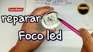 Reparar foco led