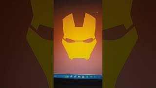 Iron Man in Python #shorts #ironman #marvel #programming #python #animation #codingwithease #java