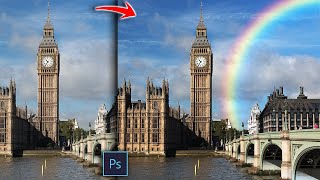 How To: Rainbow In Photoshop (2 Min) | Rainbow Effect