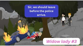 Widow lady #3| Learn English through story | Subtitle | Improve English | Animation story