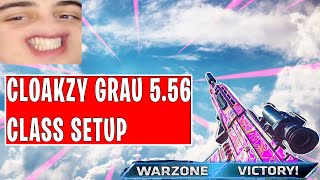 CLOAKZY GRAU SCOPE 5.56 CLASS SETUP NEW! Warzone (Modern Warfare) OVERPOWERED