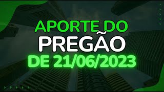 [Aposentadoria com ações] APORTE DO DIA 21/06/2023 | #77