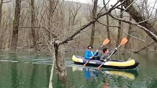 Canoa al bosco del lago di Barrea - Parco Nazionale d'Abruzzo PNALM