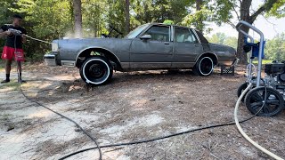 86 CAPRICE CLASSIC BROUGHAM GETTING PRESSURE WASHED FOR THE FIRST TIME IN YEARS