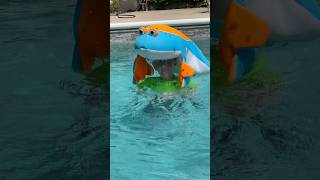 Having a 🐸 Froggy good time !! #pool #frog #pop #up #fun @MindlessBuilders