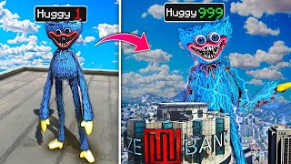 ¡Haciendo que HUGGY WUGGY sea DIOS HUGGY WUGGY en GTA V! (Mods)