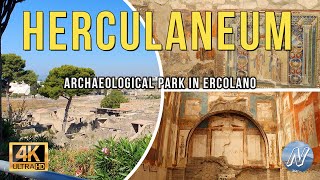 Walking Tour Napoli Herculaneum Archaeological park in Ercolano 4K UHD #walkingtour #4k #napoli