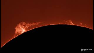 2021_08_15 Solar Prominence