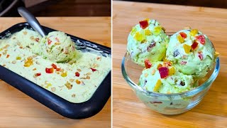 How to Make Perfect Fruit and Nut Ice Cream | No Machine