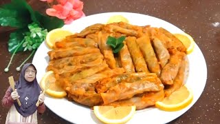 Kubis gulung isi daging | Waraq malfouf masakan arab | Waraq malfouf Cabbage rolls arabic food