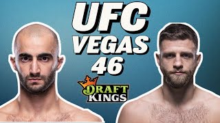 UFC Vegas 46 Betting and DFS Picks & Preview Show