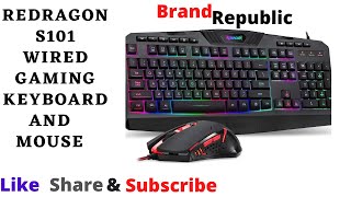 Redragon S101 Wired Gaming Keyboard and Mouse  #short  ||BrandRepublic