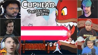 Gamers Reactions to Captain Brineybeard (BOSS) Final Phase | Cuphead