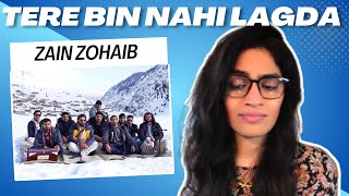 TERE BIN NAHIN LAGDA (ZAIN ZOHAIB) REACTION/REVIEW! || Ustad Nusrat Fateh Ali Khan Qawwali