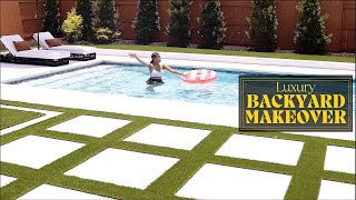 Our Insane POOL & PATIO TRANSFORMATION! (the full process)