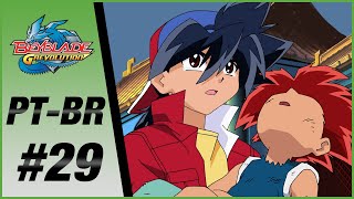 BEYBLADE G REVOLUTION PT-BR EPISÓDIO 29: E AÍ FICARAM DOIS