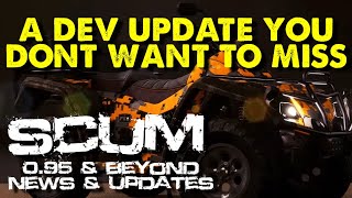 First Look At Quests, Finished Quads & Mobile Phones ! | Scum 0.95 & Beyond News & Updates