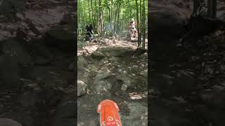 Dirt bike trail riding | rocks!