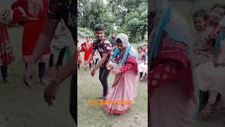 ভাগিনা  গেছে গাইবান্ধা  কিনিয়া আনছে নাকের ফুল #shortvideo #dance#উত্তরাঞ্চরের_বিয়ের_গীত_ও_ড্যান্স