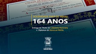 Solenidade de outorga de Títulos de Cidadania Honorária e Diplomas de Honra ao Mérito 2023