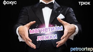 магнетизм ложки |фокус| #petroortep #diy